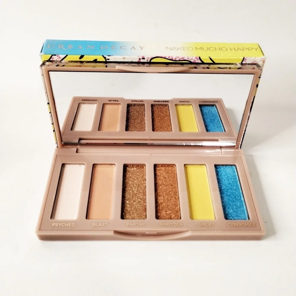 Urban Decay‎ Smiley NAKED MUCHO HAPPY Eyeshadow Palette NIB discontinued